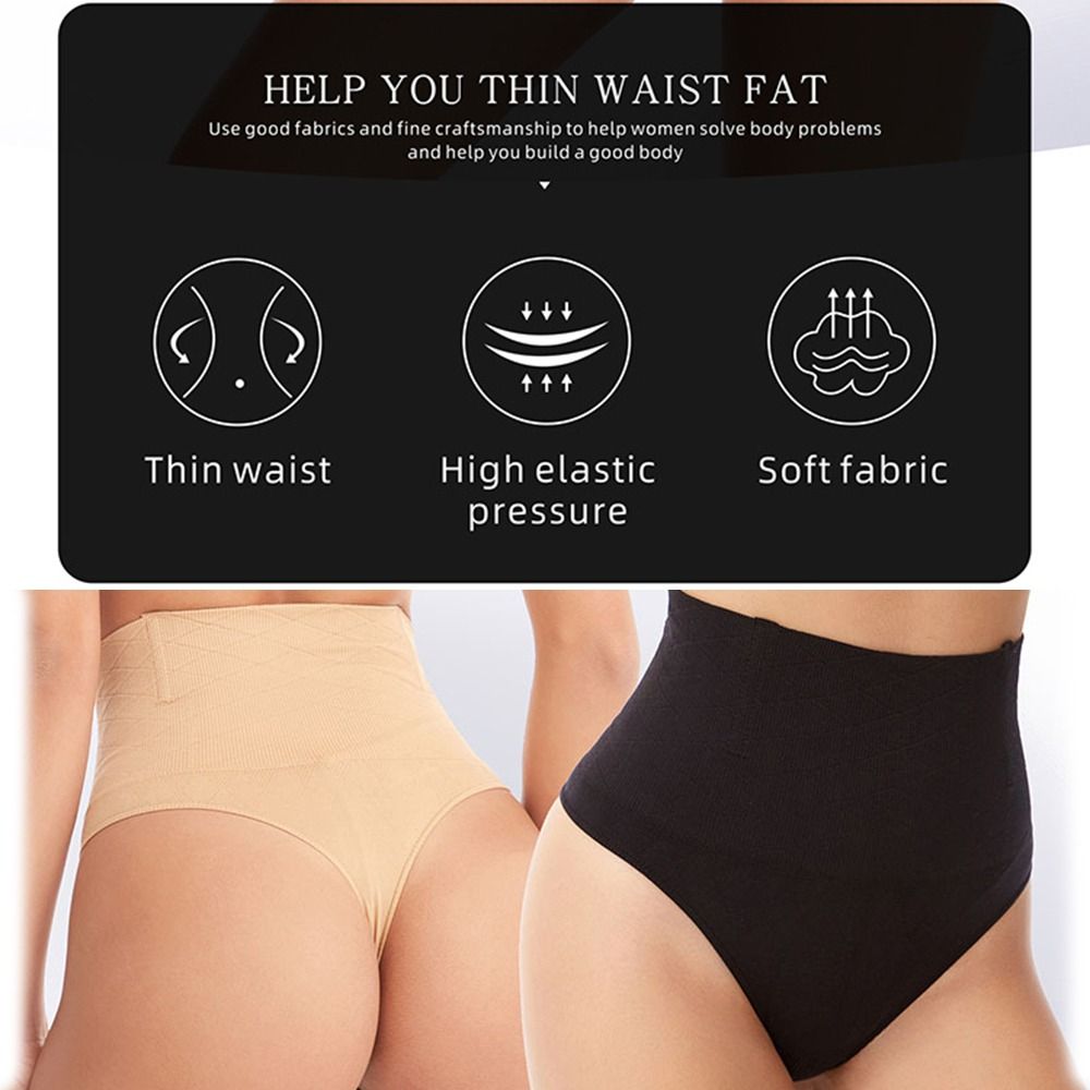 High Waist Thong Shaper Panty