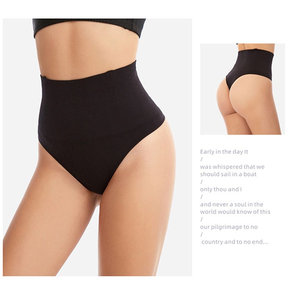 High Waist Thong Shaper Panty