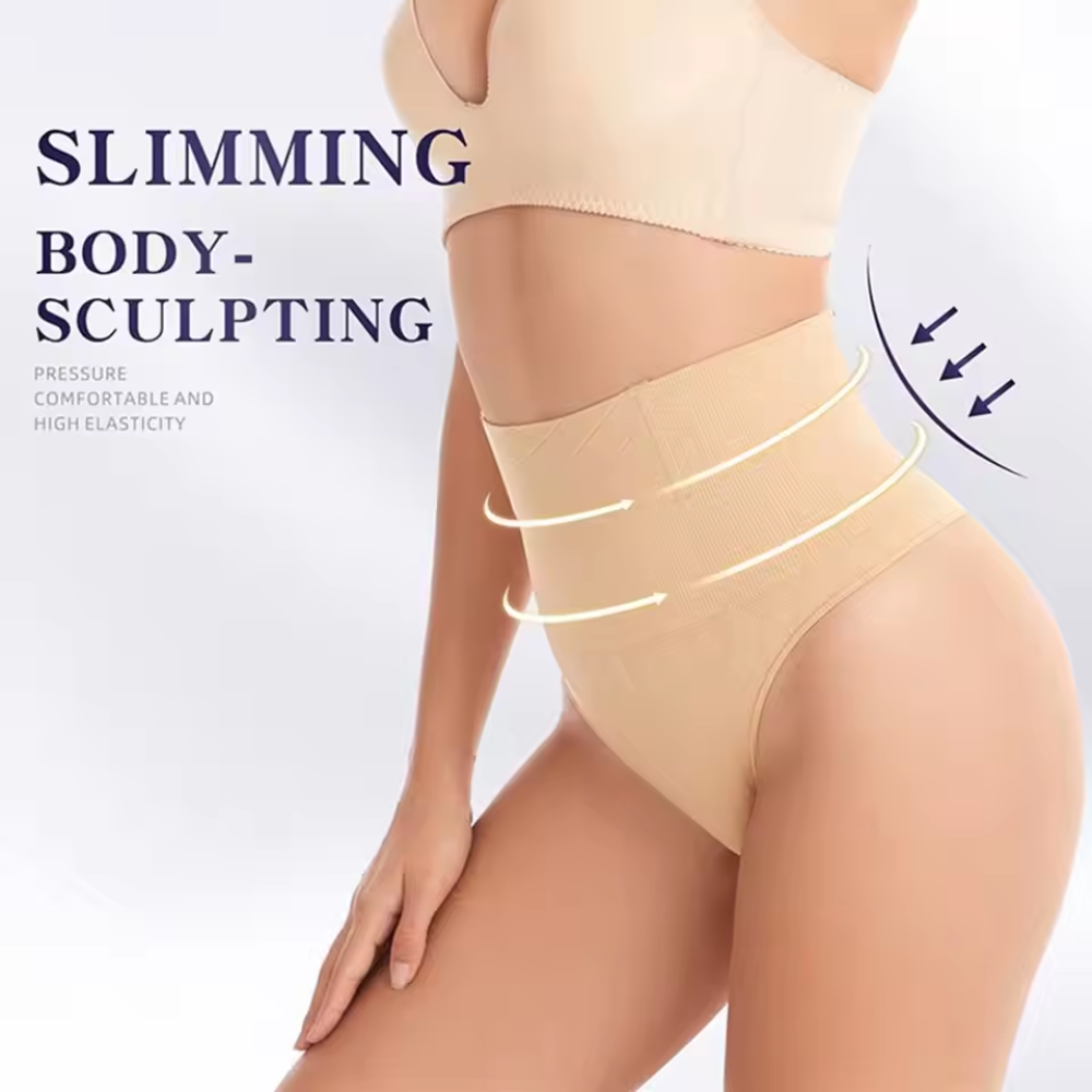High Waist Thong Shaper Panty