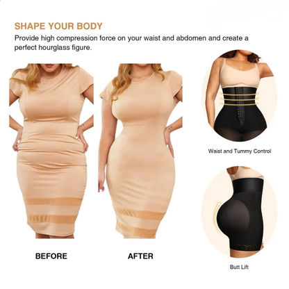 High Waist Shapewear Shorts