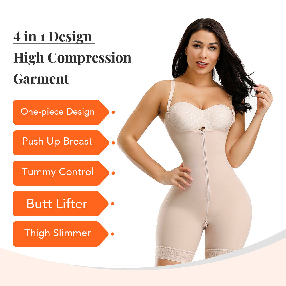 Tummy Control Butt Lifting Full Body Shapewear