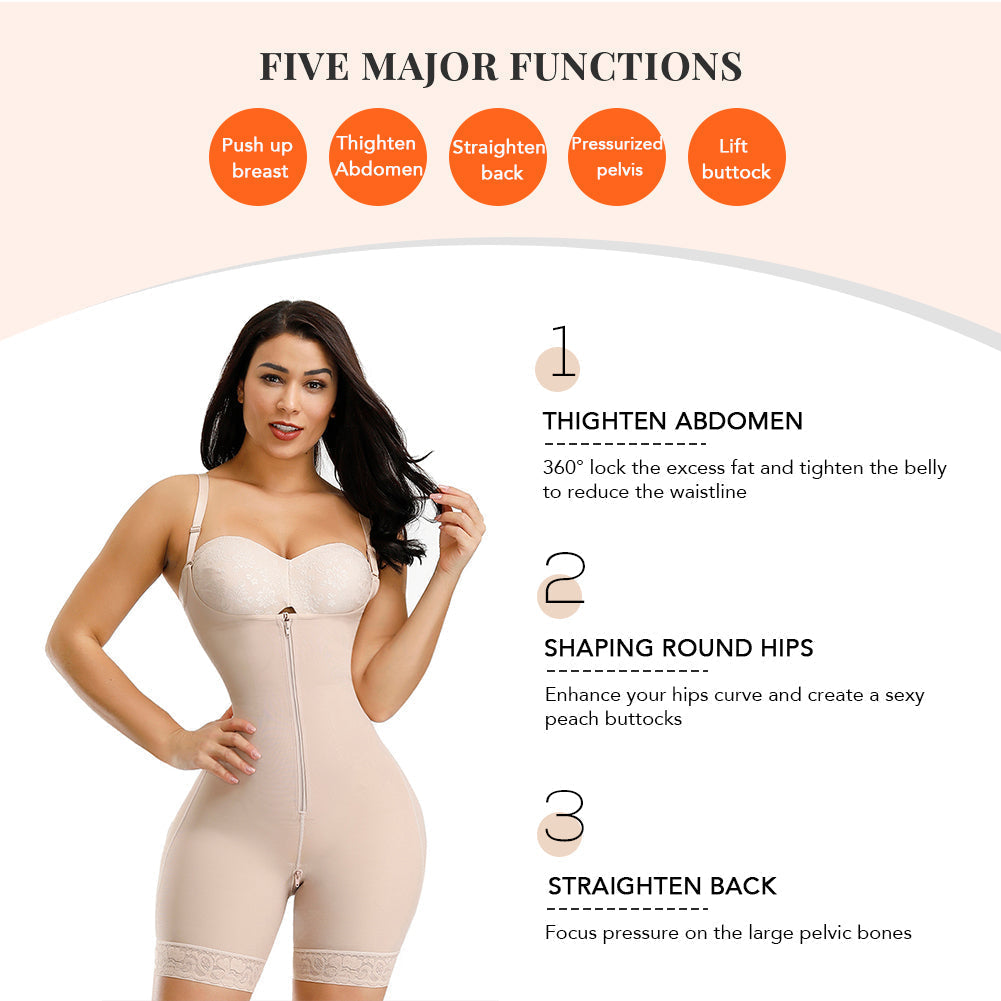 Tummy Control Butt Lifting Full Body Shapewear