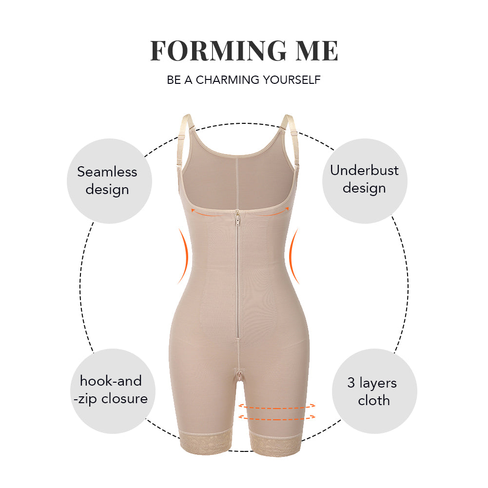 Tummy Control Butt Lifting Full Body Shapewear